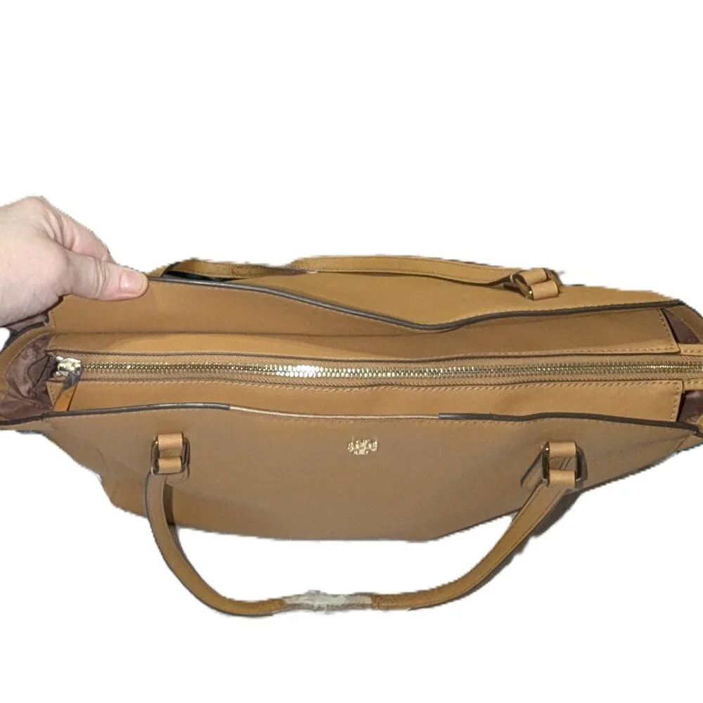 Tory Burch Emerson Saffiano Leather Tote – Tan/Camel REHAB SPECIAL! - Picture 5 of 16